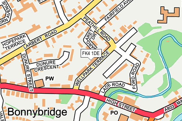 FK4 1DE map - OS OpenMap – Local (Ordnance Survey) FK4 1DE map - OS OpenMap – Local (Ordnance Survey)