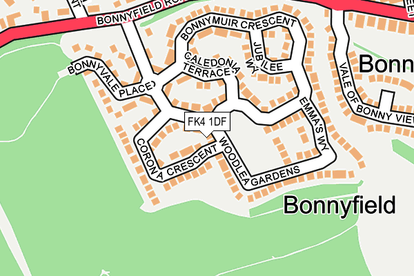 FK4 1DF map - OS OpenMap – Local (Ordnance Survey) FK4 1DF map - OS OpenMap – Local (Ordnance Survey)