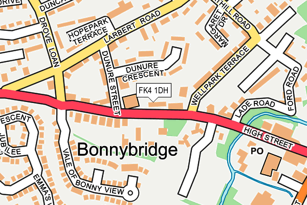 FK4 1DH map - OS OpenMap – Local (Ordnance Survey) FK4 1DH map - OS OpenMap – Local (Ordnance Survey)