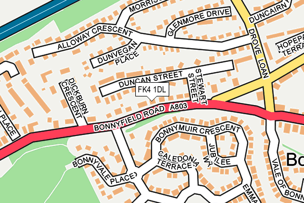 FK4 1DL map - OS OpenMap – Local (Ordnance Survey) FK4 1DL map - OS OpenMap – Local (Ordnance Survey)