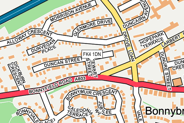 FK4 1DN map - OS OpenMap – Local (Ordnance Survey) FK4 1DN map - OS OpenMap – Local (Ordnance Survey)