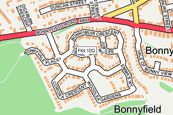 FK4 1DQ map - OS OpenMap – Local (Ordnance Survey) FK4 1DQ map - OS OpenMap – Local (Ordnance Survey)
