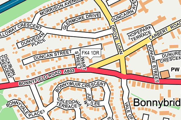 FK4 1DR map - OS OpenMap – Local (Ordnance Survey) FK4 1DR map - OS OpenMap – Local (Ordnance Survey)