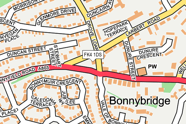 FK4 1DS map - OS OpenMap – Local (Ordnance Survey) FK4 1DS map - OS OpenMap – Local (Ordnance Survey)