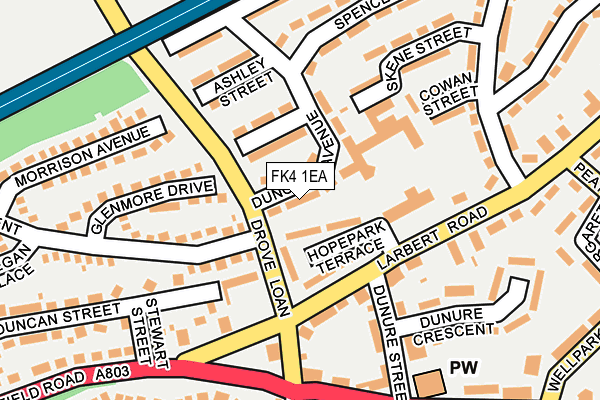 FK4 1EA map - OS OpenMap – Local (Ordnance Survey) FK4 1EA map - OS OpenMap – Local (Ordnance Survey)