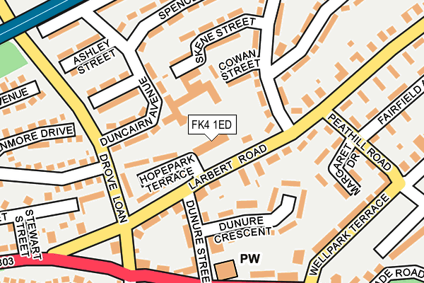 FK4 1ED map - OS OpenMap – Local (Ordnance Survey) FK4 1ED map - OS OpenMap – Local (Ordnance Survey)