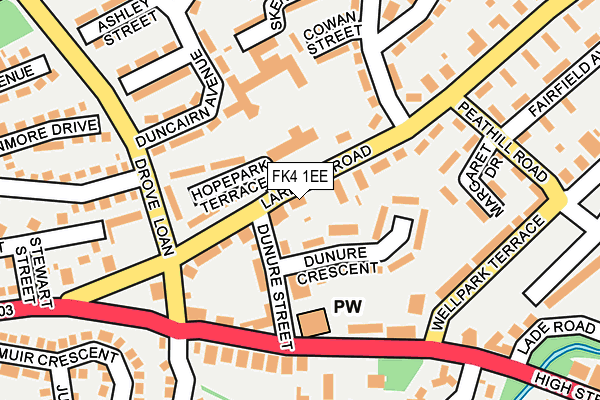 FK4 1EE map - OS OpenMap – Local (Ordnance Survey) FK4 1EE map - OS OpenMap – Local (Ordnance Survey)