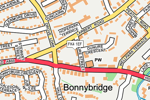 FK4 1EF map - OS OpenMap – Local (Ordnance Survey) FK4 1EF map - OS OpenMap – Local (Ordnance Survey)
