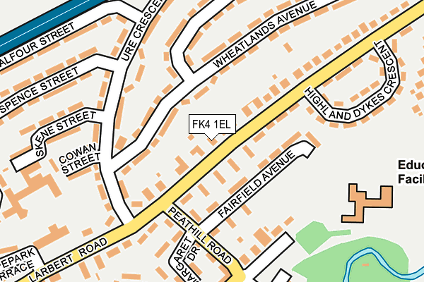 FK4 1EL map - OS OpenMap – Local (Ordnance Survey) FK4 1EL map - OS OpenMap – Local (Ordnance Survey)