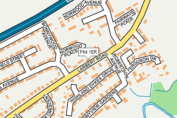 FK4 1ER map - OS OpenMap – Local (Ordnance Survey) FK4 1ER map - OS OpenMap – Local (Ordnance Survey)