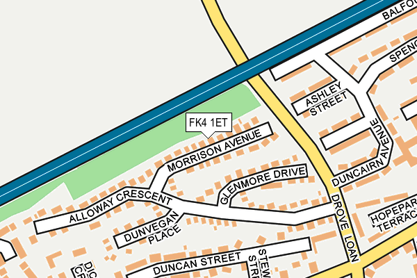 FK4 1ET map - OS OpenMap – Local (Ordnance Survey) FK4 1ET map - OS OpenMap – Local (Ordnance Survey)
