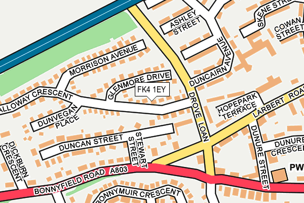 FK4 1EY map - OS OpenMap – Local (Ordnance Survey) FK4 1EY map - OS OpenMap – Local (Ordnance Survey)