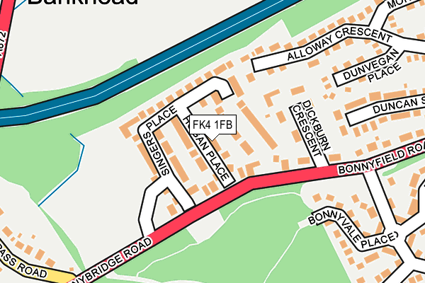 FK4 1FB map - OS OpenMap – Local (Ordnance Survey) FK4 1FB map - OS OpenMap – Local (Ordnance Survey)
