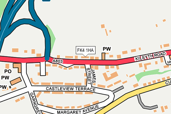 FK4 1HA map - OS OpenMap – Local (Ordnance Survey) FK4 1HA map - OS OpenMap – Local (Ordnance Survey)