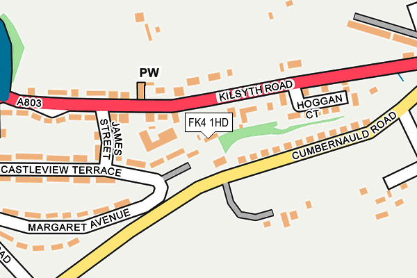 FK4 1HD map - OS OpenMap – Local (Ordnance Survey) FK4 1HD map - OS OpenMap – Local (Ordnance Survey)