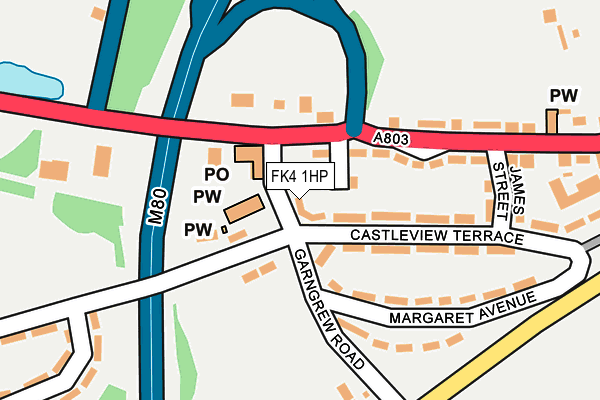 FK4 1HP map - OS OpenMap – Local (Ordnance Survey) FK4 1HP map - OS OpenMap – Local (Ordnance Survey)