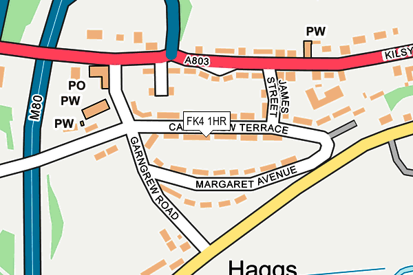 FK4 1HR map - OS OpenMap – Local (Ordnance Survey) FK4 1HR map - OS OpenMap – Local (Ordnance Survey)
