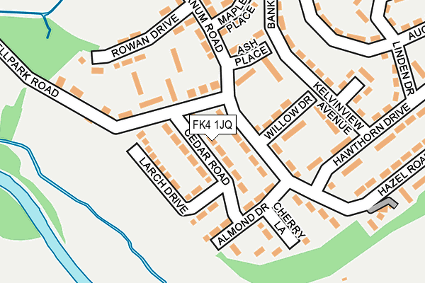 FK4 1JQ map - OS OpenMap – Local (Ordnance Survey) FK4 1JQ map - OS OpenMap – Local (Ordnance Survey)