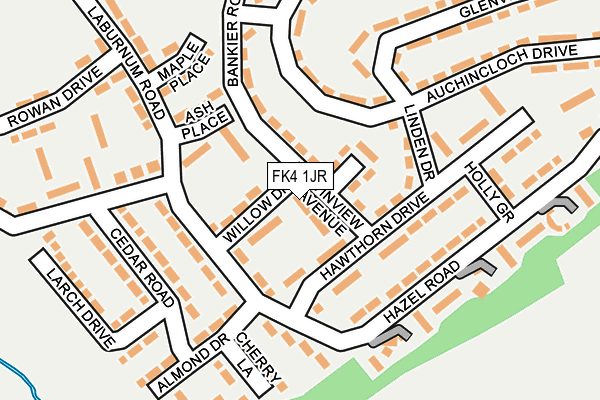 FK4 1JR map - OS OpenMap – Local (Ordnance Survey) FK4 1JR map - OS OpenMap – Local (Ordnance Survey)