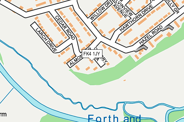 FK4 1JY map - OS OpenMap – Local (Ordnance Survey) FK4 1JY map - OS OpenMap – Local (Ordnance Survey)