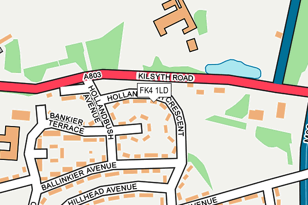 FK4 1LD map - OS OpenMap – Local (Ordnance Survey) FK4 1LD map - OS OpenMap – Local (Ordnance Survey)