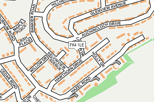 FK4 1LE map - OS OpenMap – Local (Ordnance Survey) FK4 1LE map - OS OpenMap – Local (Ordnance Survey)