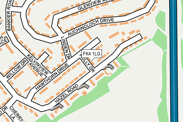 FK4 1LG map - OS OpenMap – Local (Ordnance Survey) FK4 1LG map - OS OpenMap – Local (Ordnance Survey)
