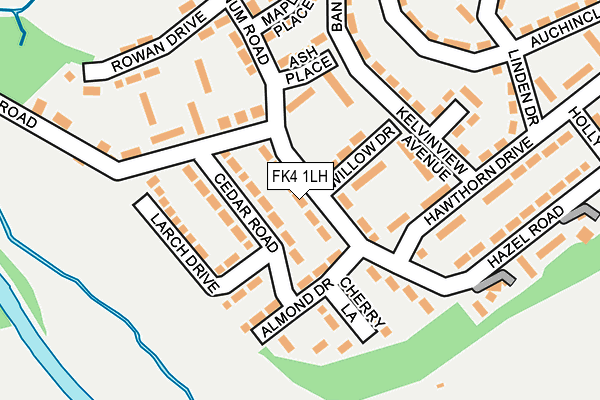 FK4 1LH map - OS OpenMap – Local (Ordnance Survey) FK4 1LH map - OS OpenMap – Local (Ordnance Survey)