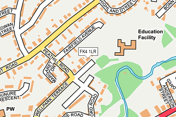 FK4 1LR map - OS OpenMap – Local (Ordnance Survey) FK4 1LR map - OS OpenMap – Local (Ordnance Survey)
