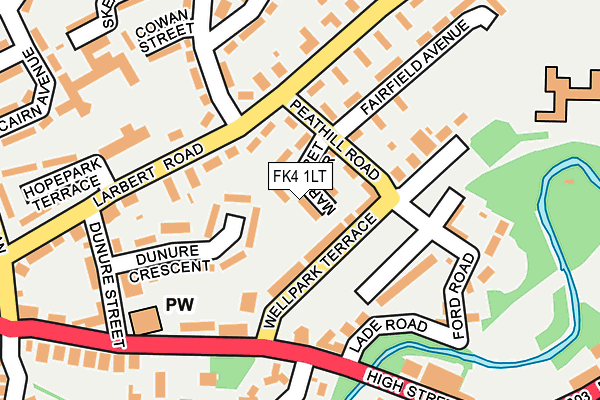 FK4 1LT map - OS OpenMap – Local (Ordnance Survey) FK4 1LT map - OS OpenMap – Local (Ordnance Survey)