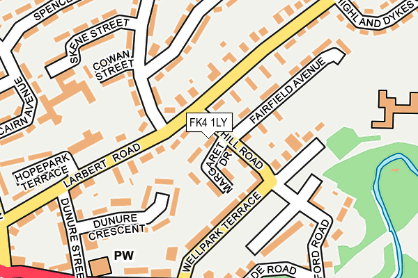 FK4 1LY map - OS OpenMap – Local (Ordnance Survey) FK4 1LY map - OS OpenMap – Local (Ordnance Survey)