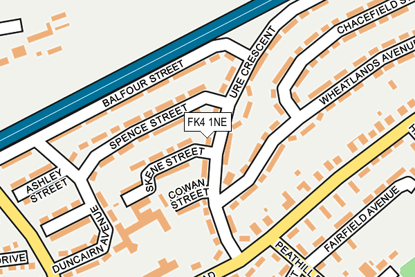FK4 1NE map - OS OpenMap – Local (Ordnance Survey) FK4 1NE map - OS OpenMap – Local (Ordnance Survey)