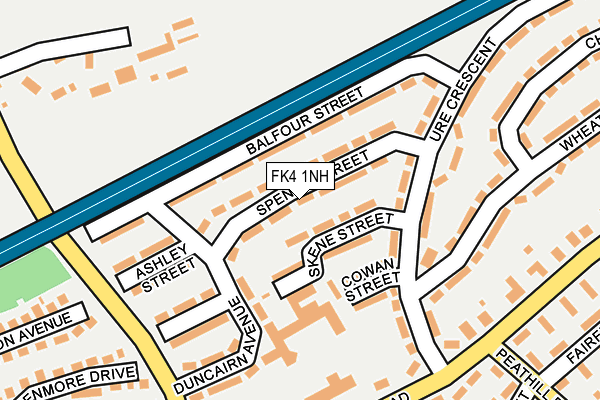 FK4 1NH map - OS OpenMap – Local (Ordnance Survey) FK4 1NH map - OS OpenMap – Local (Ordnance Survey)