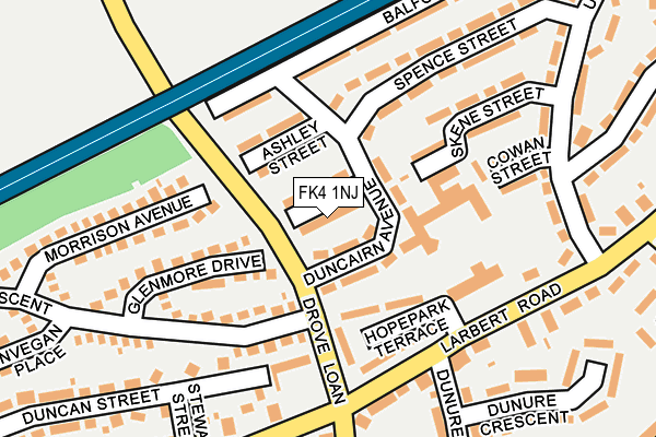FK4 1NJ map - OS OpenMap – Local (Ordnance Survey) FK4 1NJ map - OS OpenMap – Local (Ordnance Survey)