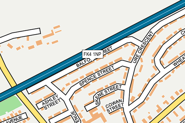FK4 1NP map - OS OpenMap – Local (Ordnance Survey) FK4 1NP map - OS OpenMap – Local (Ordnance Survey)