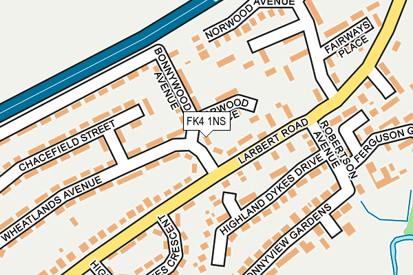 FK4 1NS map - OS OpenMap – Local (Ordnance Survey) FK4 1NS map - OS OpenMap – Local (Ordnance Survey)