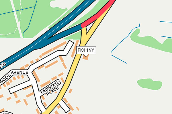 FK4 1NY map - OS OpenMap – Local (Ordnance Survey) FK4 1NY map - OS OpenMap – Local (Ordnance Survey)