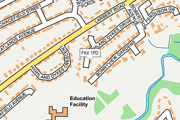 FK4 1PD map - OS OpenMap – Local (Ordnance Survey) FK4 1PD map - OS OpenMap – Local (Ordnance Survey)