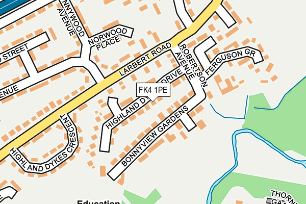 FK4 1PE map - OS OpenMap – Local (Ordnance Survey) FK4 1PE map - OS OpenMap – Local (Ordnance Survey)