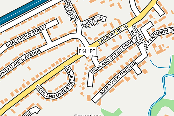 FK4 1PF map - OS OpenMap – Local (Ordnance Survey) FK4 1PF map - OS OpenMap – Local (Ordnance Survey)