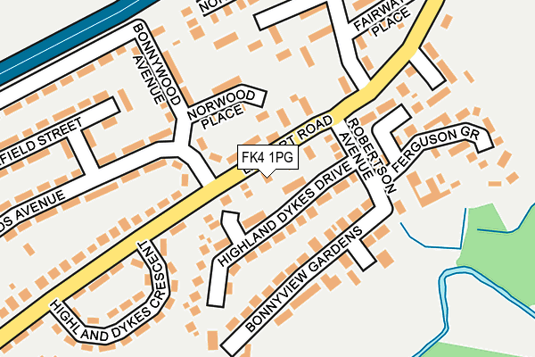 FK4 1PG map - OS OpenMap – Local (Ordnance Survey) FK4 1PG map - OS OpenMap – Local (Ordnance Survey)