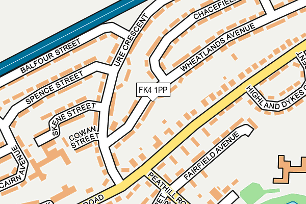 FK4 1PP map - OS OpenMap – Local (Ordnance Survey) FK4 1PP map - OS OpenMap – Local (Ordnance Survey)