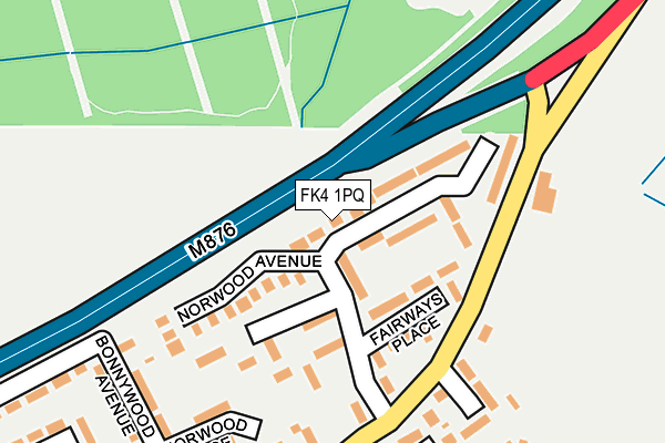 FK4 1PQ map - OS OpenMap – Local (Ordnance Survey) FK4 1PQ map - OS OpenMap – Local (Ordnance Survey)