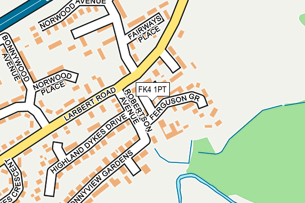 FK4 1PT map - OS OpenMap – Local (Ordnance Survey) FK4 1PT map - OS OpenMap – Local (Ordnance Survey)