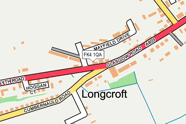 FK4 1QA map - OS OpenMap – Local (Ordnance Survey) FK4 1QA map - OS OpenMap – Local (Ordnance Survey)