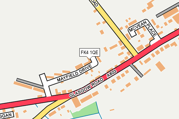 FK4 1QE map - OS OpenMap – Local (Ordnance Survey) FK4 1QE map - OS OpenMap – Local (Ordnance Survey)