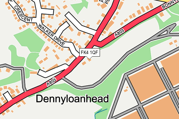 FK4 1QF map - OS OpenMap – Local (Ordnance Survey) FK4 1QF map - OS OpenMap – Local (Ordnance Survey)