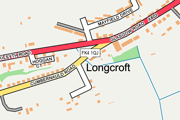 FK4 1QJ map - OS OpenMap – Local (Ordnance Survey) FK4 1QJ map - OS OpenMap – Local (Ordnance Survey)