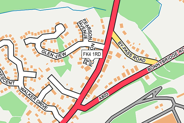 FK4 1RD map - OS OpenMap – Local (Ordnance Survey) FK4 1RD map - OS OpenMap – Local (Ordnance Survey)