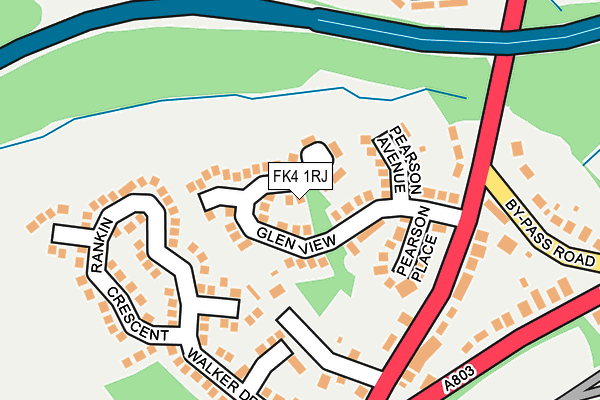 FK4 1RJ map - OS OpenMap – Local (Ordnance Survey) FK4 1RJ map - OS OpenMap – Local (Ordnance Survey)